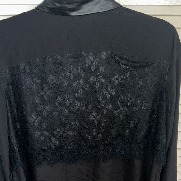 Prabal Gurung for Target 🎯 Black Western BOHO Fringe Leather and Lace Look 👀 - Picture 10 of 17